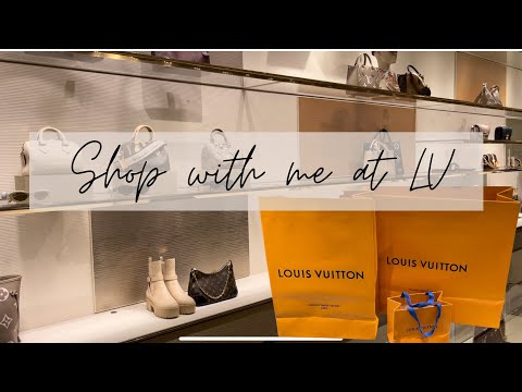 SHOP WITH ME AT LOUIS VUITTON! 👜 SHOPPING VLOG + LV UNBOXING! 