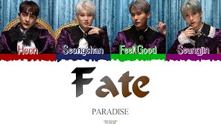 💫 PARADISE (파라다이스) - Fate [Color Coded Lyrics Han|Rom|Esp] 💫