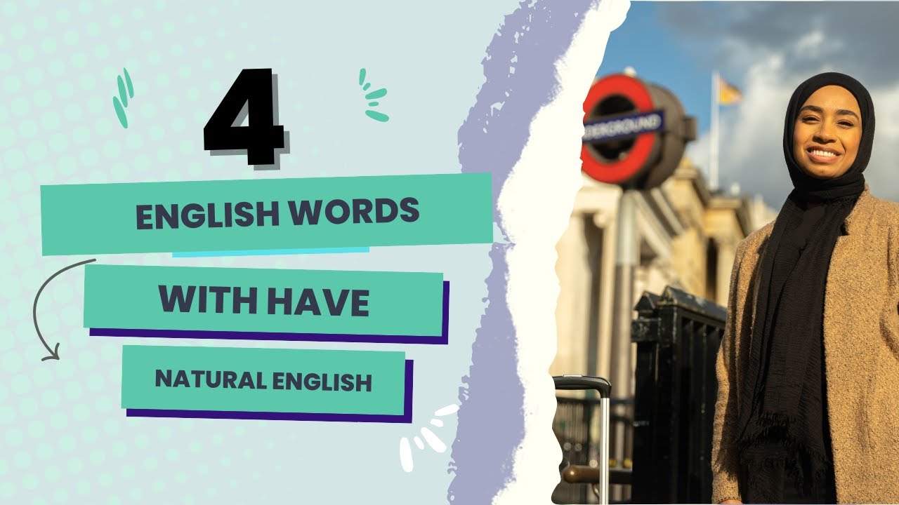 4 English words with HAVE | Collocations| Learn English