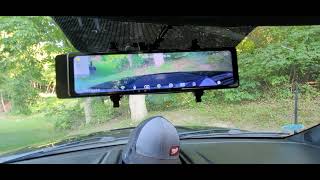 Rear view mirror camera. Review and install.