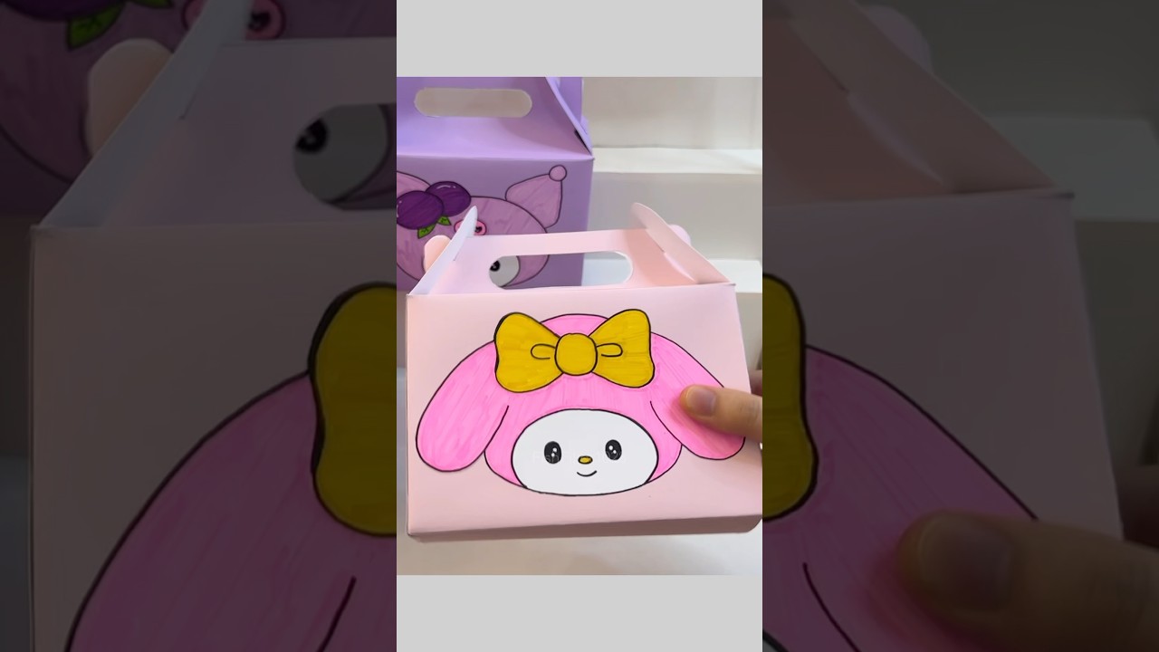 My melody blind box unboxing! #blindbox #diy #sanrio #mymelody #paper #unboxing