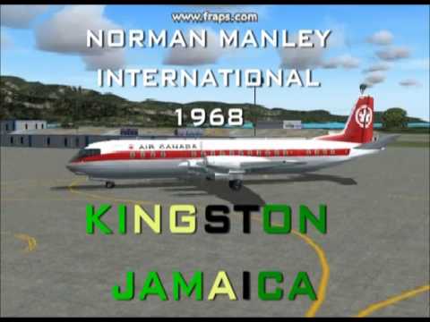 AIR CANADA VICKERS VANGUARD 1966 RAF HP VICTOR RARE OLD 8MM FILM FOOTAGE KINGSTON, JAMAICA