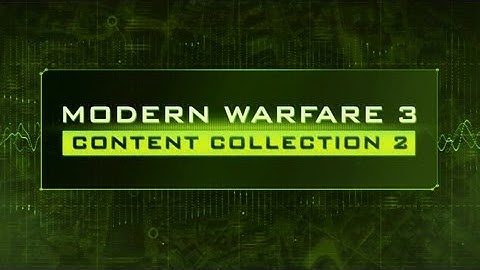 Modern Warfare 3 DLC Collection 2 -- Exclusive Face Off Reveal