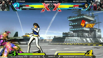 The Break #154 - UMvC3 L4 - CCI Disciple VS AG MCZ MarlinPie