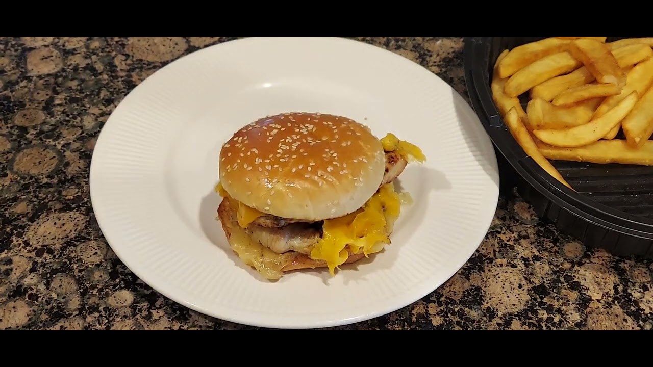 Red Robin Grilled Chicken Monster Burger Review YouTube Red Robin Grilled Chicken Monster Burger Review YouTube
