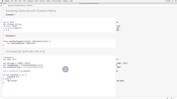 Unwrapping Optionals with if let