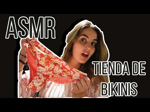ASMR – TIENDA DE VESTIDOS DE BAÑO