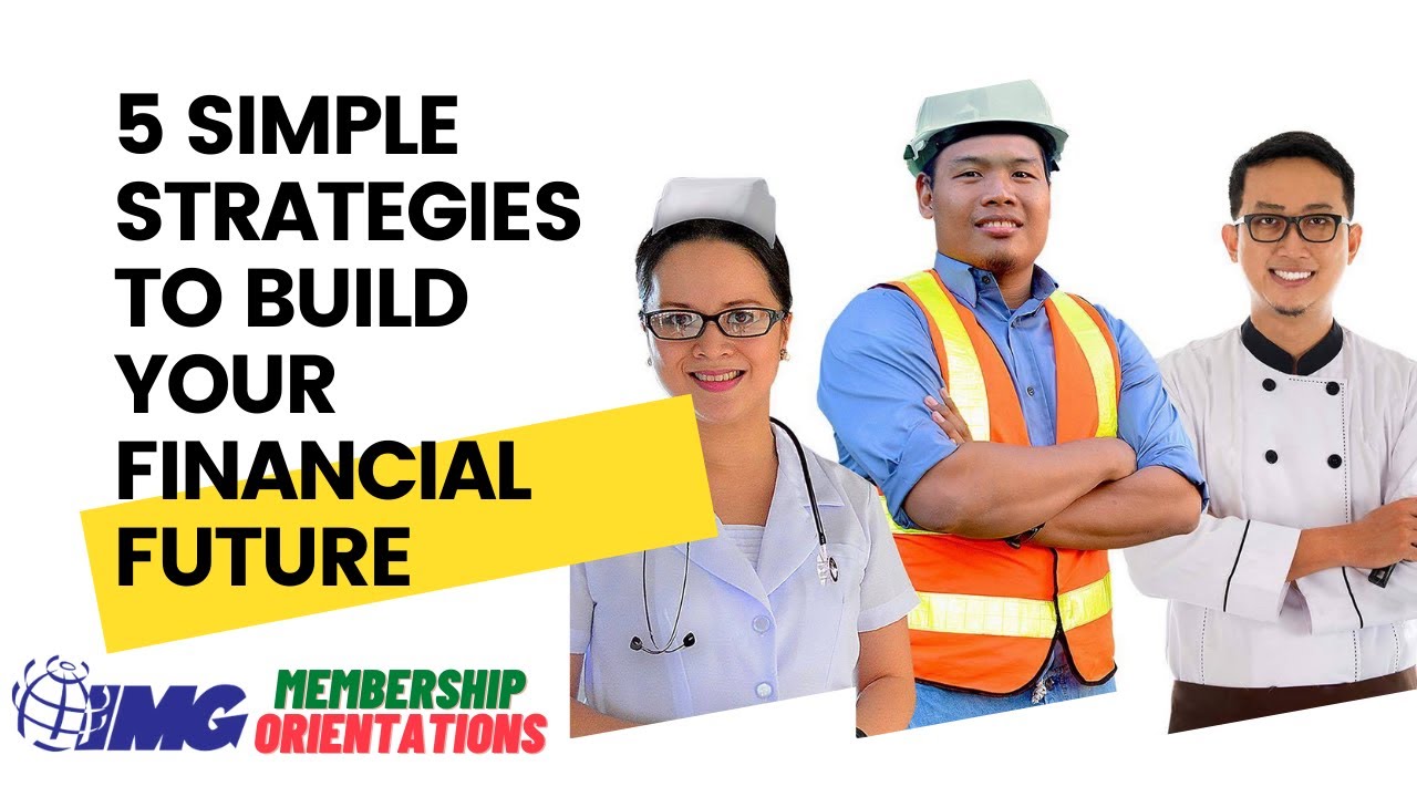 5 SIMPLE STRATEGIES TO BUILD YOUR SOLID FINANCIAL FOUNDATION - IMG ...