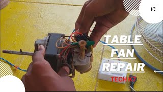 Orient Table Fan repair || Shaft is Tight.100% working#techk7 screenshot 2