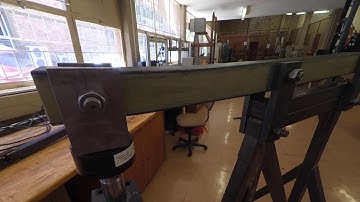 Experimental Testing of Composite Beam – VA and RS Test