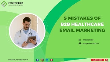 Avoid These 5 Common Pitfalls in B2B Healthcare Email Marketing for Optimal Campaign Success! #b2b