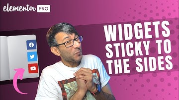 Elementor - Sticky Side Button Widgets and Icons