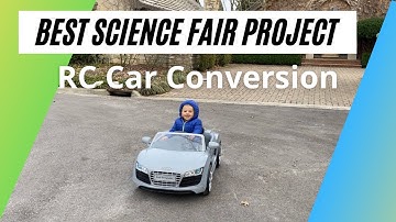 Remote Controlled Power Wheels Car