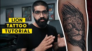 How I do a Lion Tattoo | @tattoosbyabhishek screenshot 5