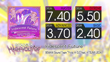 【GITADORA】 Iridescent Future (MASTER ~ BASIC) Drum