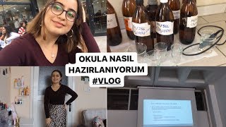 Okula Nasil Hazirlaniyorum Lab Vlogu Kimya Laboratuvarları