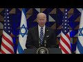 President Joe Biden rejects calls for ceasefire in Israel-Hamas war