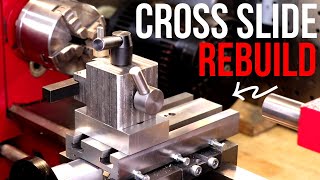 Lathe Cross Slide Rebuild | Machining A New Lathe Cross Slide With T-Slots