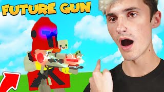 I got the RAREST👀 FUTURE GUN 😯 TO SAVE THE WORLD (Roblox)