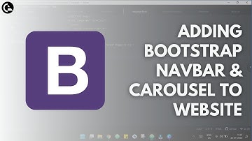 Adding Bootstrap Navbar and Carousel to Webpage | codeayan