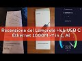 Recensione del Lemorele Hub USB C Ethernet 1000M -7 in 1, Alluminio Adattatore USB C Hub con HDMI 4K