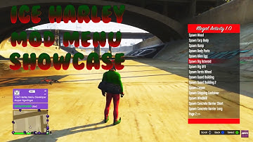 FREE! Iced Harley Menu 