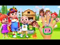 Finger Family Song 🎵 Cocomelon Kids Learning With Funny Hand Game