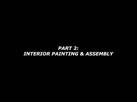 Hobby Design 1/24 - Singer DLS // Part 2: Interior painting & assembly