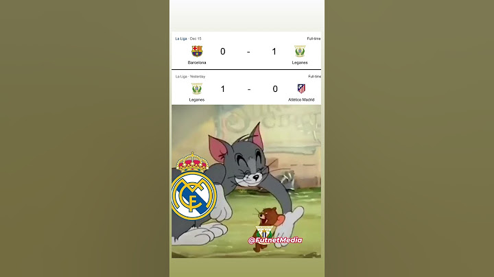 Leganes has helped out Real Madrid in La Liga this year 😂 #realmadrid #laliga
