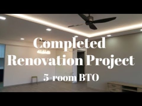 Completed Hdb 5 Room Renovation Project Singapore West Ridges