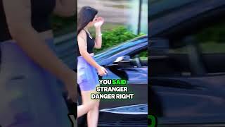 She Said “Stranger Danger” Then Came Back After Seeing The Corvette 😳
