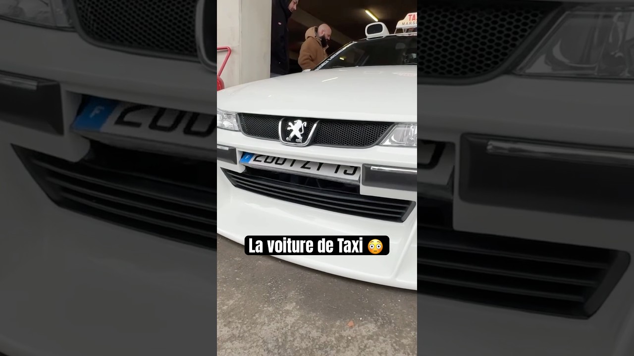 La voiture du film Taxi 🤩🚗