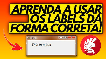 DELPHI : TLABEL - USE DA FORMA CORRETA!