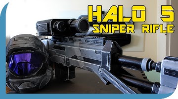 HALO 5 : Sniper Rifle ( Display Prop Overview )