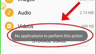 Fix No application to perform this action problem solve | unable to find application to perform screenshot 4