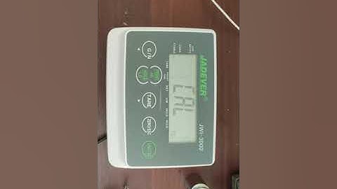 Hướng dẫn cài đặt cân điện tử Jadever JWI 3000.