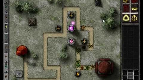 Gemcraft Chapter 0 - Walkthrough - Level id #2 - Sudden Death