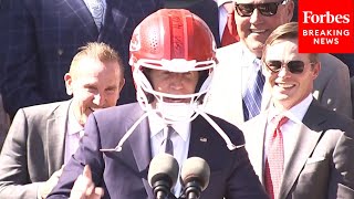 President Biden Hosts Super Bowl LVIII Champions Kansas City Chiefs At White House