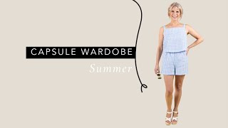 Capsule Wardrobe: Summer