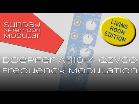 Doepfer A-110-4 QZVCO - Frequency Modulation