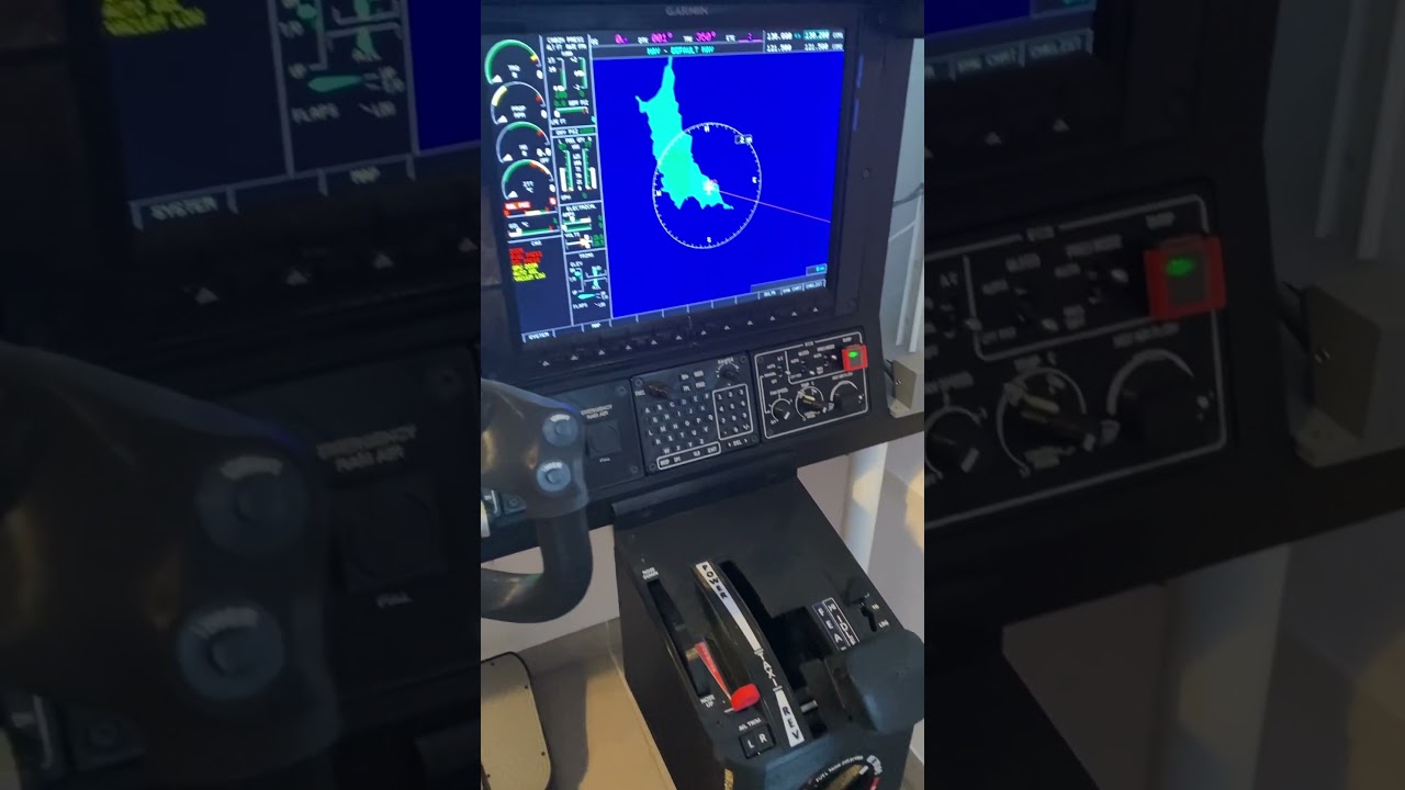 TBM 900 aircraft home simulator