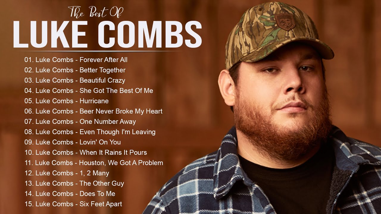 LukeCombs Greatest Hits Full Album - Best Songs Of LukeCombs Playlist ...