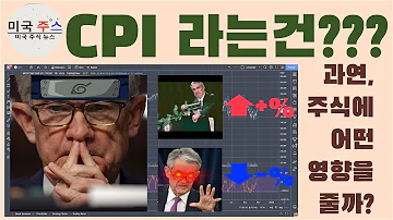 주식기초 떡락 떡상 CPI란 쉽게 설명해주는 CPI 및 주식시장에 미치는 영향 미국주식뉴스