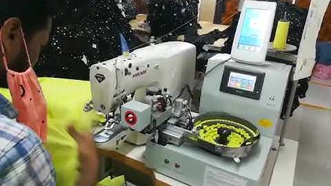 HIKARI ASK-A (HK-2903-A) Automatic Button Feeding Attaching Machine