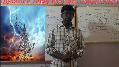Distance relay manually calculation | impedance calculation for transmission line |Zone  calculation