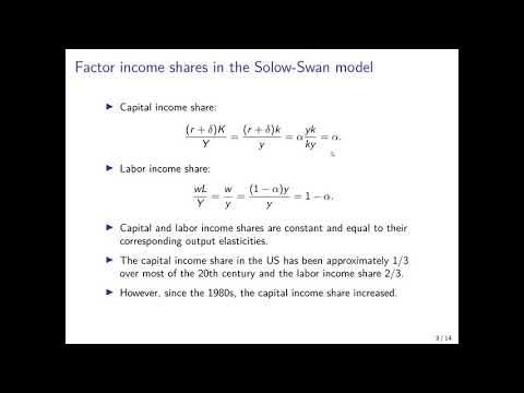 The Solow Model