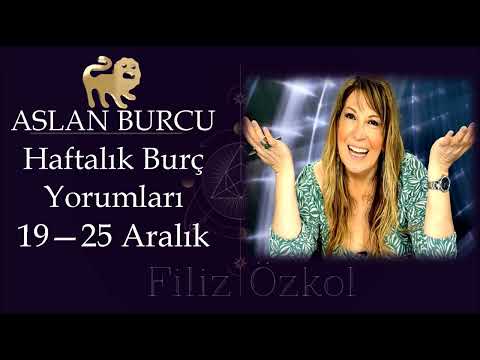 19 - 25 Aralık (51nci Hafta) Aslan Burcu Yorumları / #burcyorumları