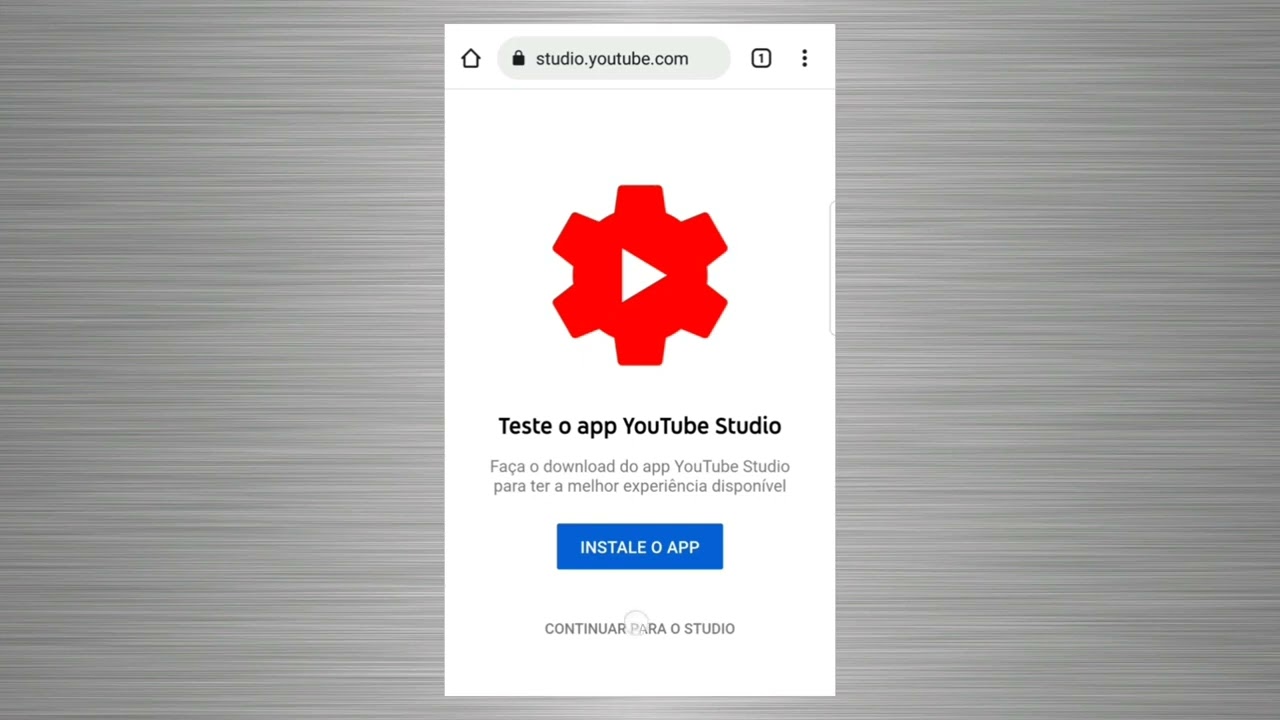 Como Enviar Vídeos no  Studio pelo Smartphone 