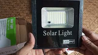 45 W solar light unboxing video # MKS.phyu#20240315 Friday
