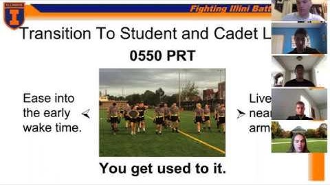 Virtual Day in the Life of an Army ROTC Cadet